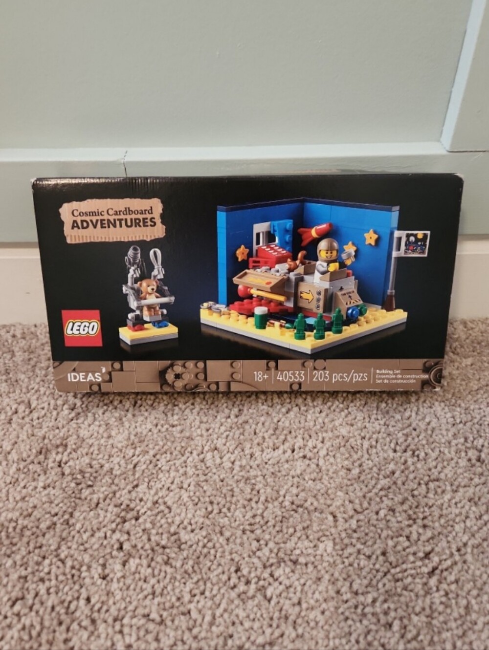 New Lego Cosmic cardboard adventures set 40533 outer space galactic